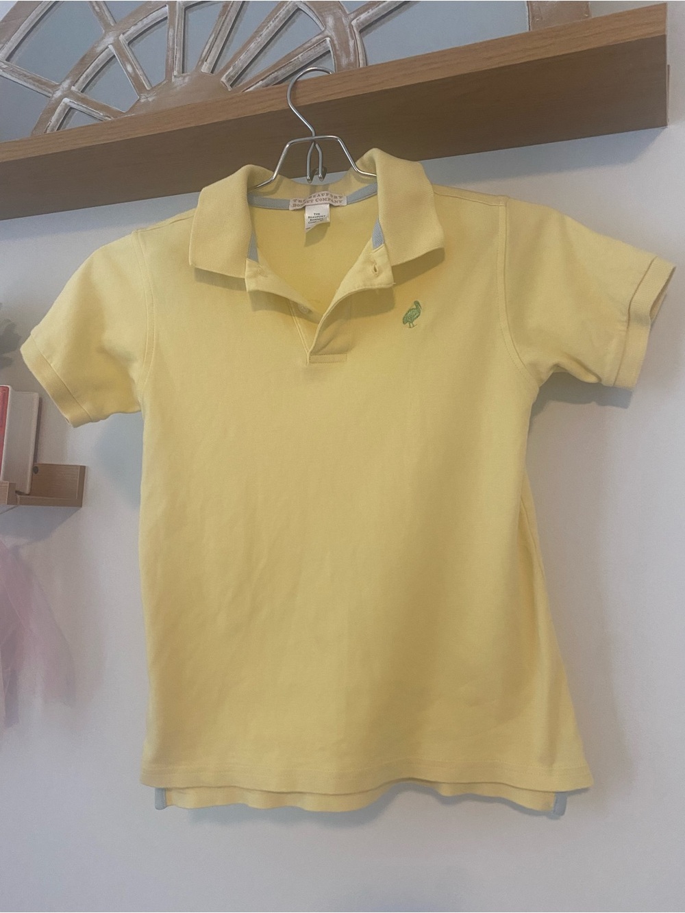 TBBC Yellow Polo Shirt for Kids